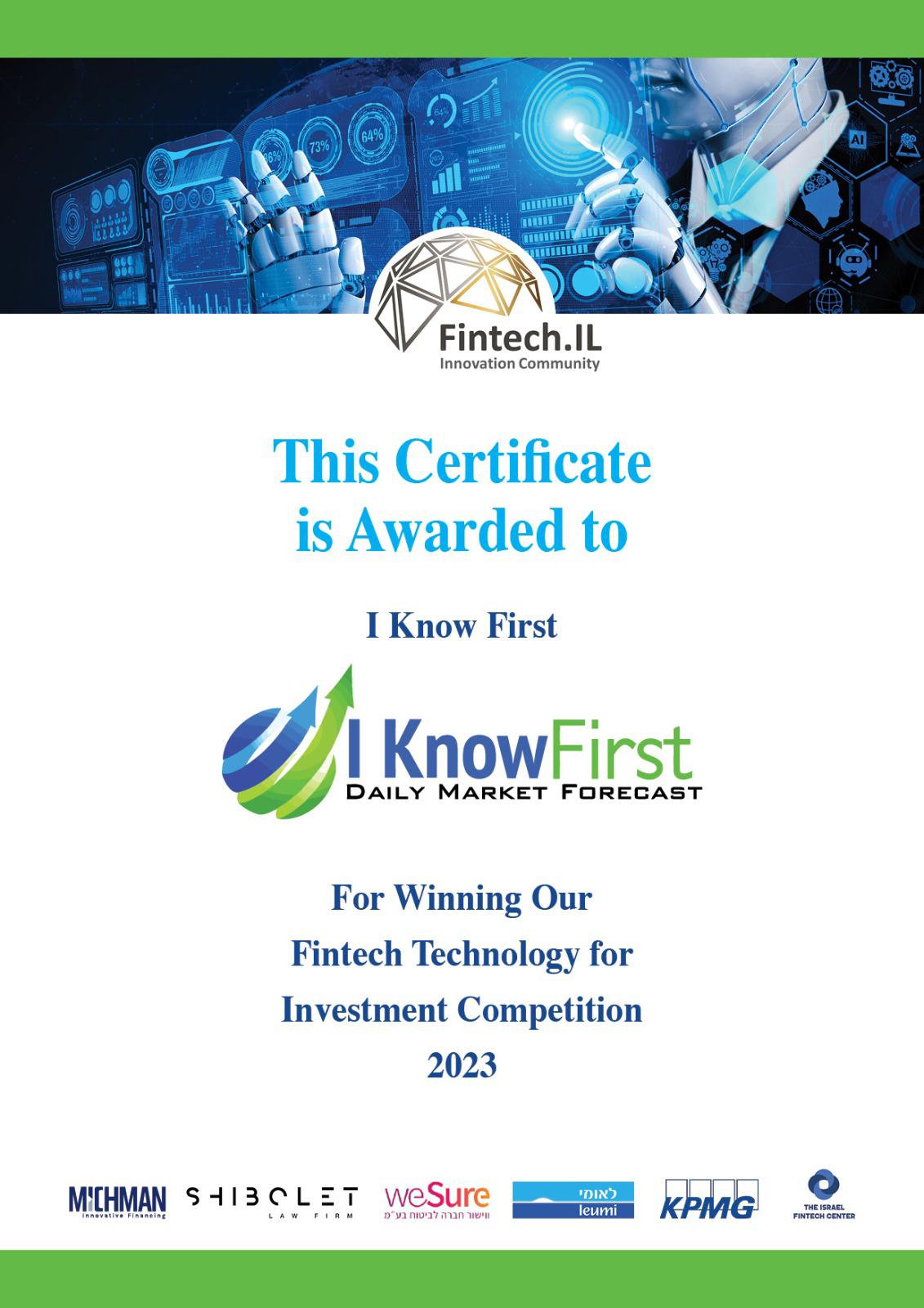 Fintech Technology for Investment Competition Winne